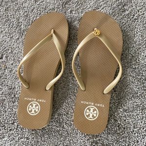 Brand New Tory Burch flip flops